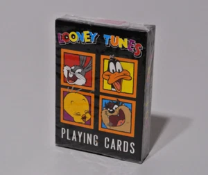 Vintage 1993 Looney Tunes Spielkarten - neu versiegelt Tweety Taz Bugs Bunny etc. - Bild 1 von 3