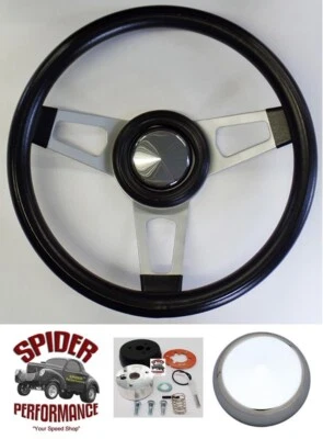 1967-1968 AMC Ambassador Marlin Rebel steering wheel 13 3/4" GT SPORT - Image 1 of 4