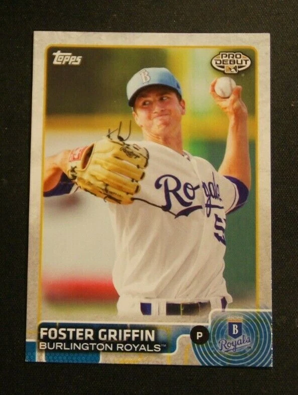 2015 Topps Pro Debut, Burlington Royals - FOSTER GRIFFIN - Image 1 of 1