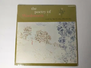 The Poetry Of Wordsworth Read By Cedric Hardwicke Caedmon TC 1026 Sealed LP - Picture 1 of 6