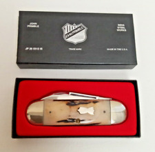 John Primble Sunfish Two Blade Knife Stag New In Box