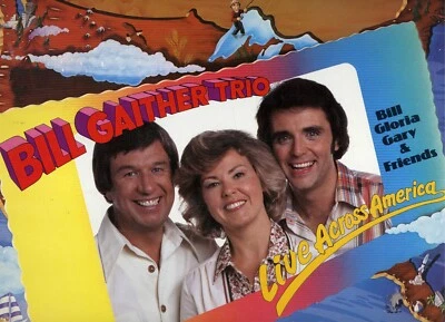 BILL GAITHER TRIO- LIVE ACROSS AMERICA-  33 LP- 2 Record Set NM Christian - Image 1 of 2