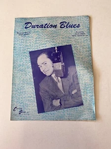 Duration Blues 1944 Johnny Mercer Sheet Music Capital Songs New York Radio City - Picture 1 of 5