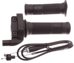 Uniwersalny obrotowy uchwyt gazowy QUAD ATV Pit Dirt Bike Uchwyt obrotowy Gumowy zestaw Cross Enduro - Zdjęcie 1 z 6