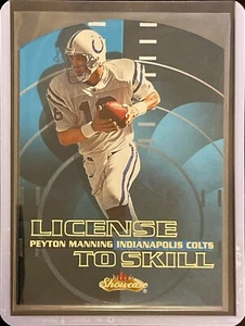 Peyton Manning - 2000 Fleer Showcase - Die Cut - License to Operate #3 - Bild 1 von 1
