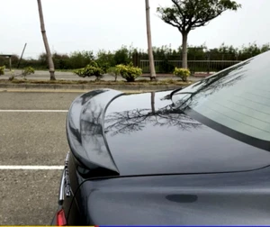 Alerón de maletero estilo de fábrica para Toyota Corolla 2007-2013 sedán de 4 puertas negro - Imagen 1 de 3