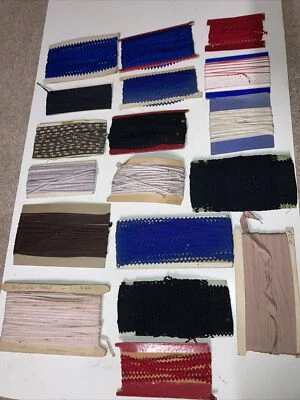 (A) lot anciens rubans mercerie linge ancien - Photo 1/4