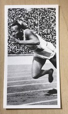 1992 Brooke Bond Olympic Challenge  #2 Jesse Owens Team USA Card