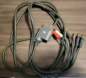 Microsoft Component HD AV Cable For Xbox 360 Grey Preowned not tested - Picture 1 of 6