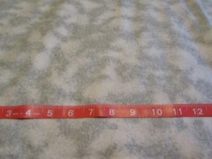 2 Yards Gray Tie Dye Flannel Fabric - Picture 1 of 1