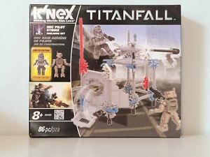 K'NEX Titanfall IMC Pilot Strike Building 89 Pc Set Limited Edition NEW