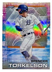 SPENCER TORKELSON 2021 BOWMANS BEST RC Rookie REFRACTOR Detroit Tigers Prospect - Picture 1 of 2