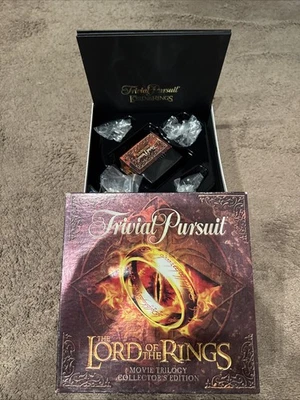 Trivial Pursuit El Señor de los Anillos Película Trilogía Edición Coleccionista Completa Foto 1 de 4