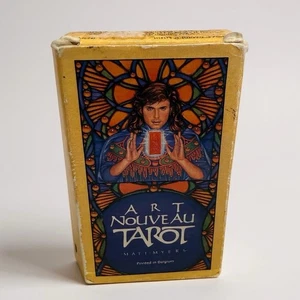 Jugendstil Tarot Deck Matt Myers U.S. Games Systems Belgien 1989 Vintage - Bild 1 von 6