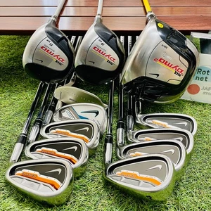 NIKE Fullset SQ DYMO 1w 3w 5w IGNITE Irons 4-9Pw 12club R Flex Golf Clubs RH - Picture 1 of 24