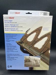 Easy Heat ADKS-1000 200 pies techo nieve deshielo kit nuevo en caja - Imagen 1 de 2