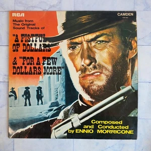 A Fistful of Dollars /A Few Dollars More Soundtrack Vinyl- Ennio Morricone - Imagen 1 de 3