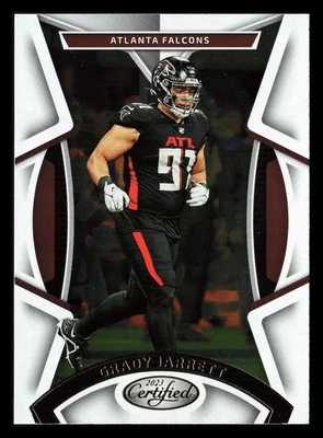 Grady Jarrett 2023 Certified #7 Falcons BUY10GET5FREE - Image 1 of 2