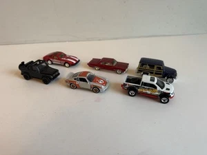matchbox superfast lot Of 6 Rubber Tires, Porsche, Ford, Jeep, Datsun, Pontiac - Picture 1 of 8