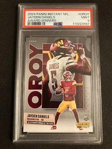 2024 Panini Instant Award Winners /10479 Jayden Daniels PSA 9 MINT Rookie RC !!! - Picture 1 of 2