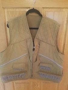 Gamehide Vest Size L Brown Duck Bird Hunting Shell Holder Multiple Pockets - Picture 1 of 16