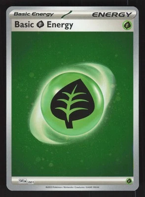 Basic Grass Energy (Cosmos Holo) 001 Pokemon SV01: Scarlet & Violet Base Set - Image 1 of 2