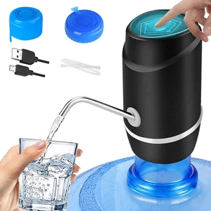 Dispensador De Agua Electrico Automatico USB Para Botellon Botellones 5 Galones - Picture 1 of 11