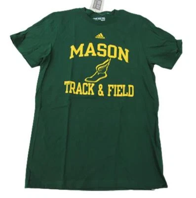 Nueva Camisa Adidas Verde George Mason Patriots Atletismo Para Hombre Tallas S-L Foto 1 de 4