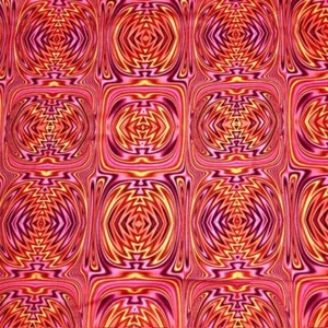 Geometric patterned cotton Ghost Artists by Brian Evans 100% cotton sew or quilt - Picture 1 of 5