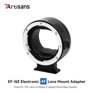 7Artisans EF-NZ Auto Focus AF Adapter Canon EF/EF-S Lens to Nikon Z-Mount Camera - Bild 1 von 6