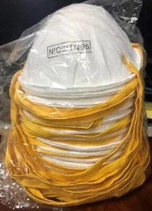 20 MÁSCARA RESPIRADORA DE PARTÍCULAS NIOSH N95 - Imagen 1 de 3