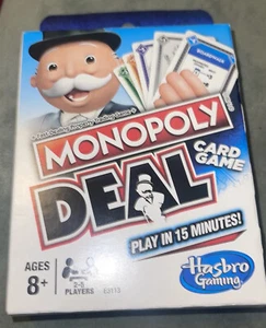 Monopoly Deal Card Game Hasbro Game New in Box. 2-5 Players. Play In 15 Minutes - Picture 1 of 6