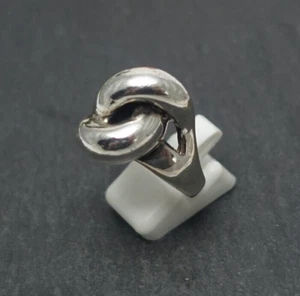 682. schwerer FRANZ SCHEUERLE Knoten Ring Unisex Damen Herren 925er Silber RG.67 - Bild 1 von 10