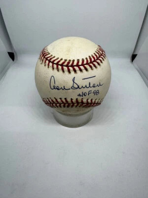 Don Sutton Signed Autographed Inscribed Rawlings ONL Baseball JSA *962 - Image 1 of 3