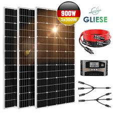 900W Solar Set Solaranlage Komplettpaket Solarpanel Solarmodul Wohnmobile Garten