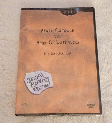 Bruce Campbell VS Army Of Darkness Sealed DVD Official Bootleg Edition New - Image 1 of 4