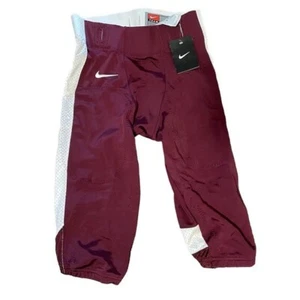 Pantaloni da calcio Nike Maroon Athletic 615745 nuovi con etichette - Foto 1 di 6