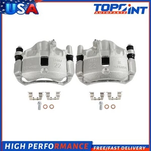 Fits 1993 1994 1995 Hyundai Scoupe w/ Bracket Set of 2 Front Brake Calipers - Picture 1 of 8