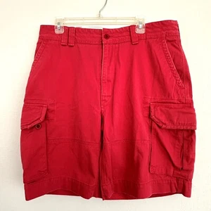 Polo Ralph Lauren Mens Cargo Shorts Size 36 Classic Chino Faded Outdoor Summer - Imagen 1 de 10