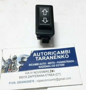PULSANTE INTERRUTTORE ALZAVETRO SX O DX UNIVERSALE A 5 DIN - Picture 1 of 2