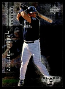 1999 Upper Deck Black Diamond Edgar Martinez Seattle Mariners #78 - Picture 1 of 2