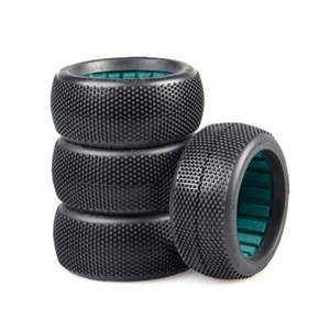 TZO T202 1/8 Truggy Blue Medium Tyres with Foam 2pcs - TZO-TZT202M - Picture 1 of 1