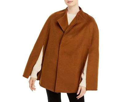 Capa de inverno Aqua ESF-12314 feminina colarinho de lapela, camelo, tamanho único - Imagem 1 de 2