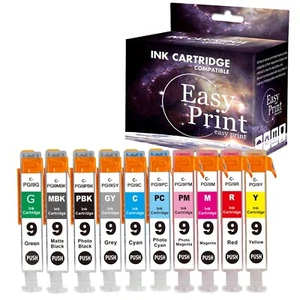 (10-Color,1set) PGI-9 PGI9 Ink Cartridge for PIXMA Pro 9500 Mark II Printer - Afbeelding 1 van 2