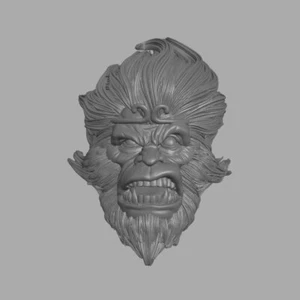 Sun Wukong Monkey King v2 custom head for Mythic Legions & other figures - Picture 1 of 1