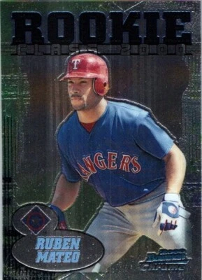 2000 Bowman Chrome - Rookie Class 2000 Insert #RC3 Ruben Mateo Foto 1 de 2