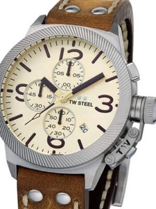 TW-Steel CS104 Canteen Chronograph Mens Watch 45mm 10ATM - Picture 1 of 6