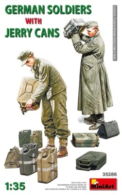 MINIART GERMAN SOLDIERS WITH JERRY CANS 1:35 COD.35286 - Immagine 1 di 4