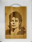 Michael Jackson laser engraved cuttingboard Christmas gift kitchen pop