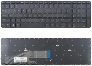 US Black Keyboard for HP Probook 827028-001 837549-001 AEX63U00210 AEX63U00110 - Picture 1 of 1